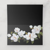 Vintage Rose Platzkarte (Innenseite Aufgefaltet)