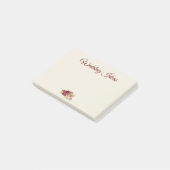Vintage Rose Post-it Klebezettel (angewinkelt)