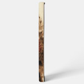 Vintage Rose Samsung Galaxy Hülle (Linke Seite)