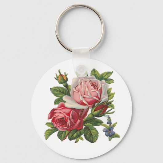 VINTAGE ROSE SCHLÜSSELANHÄNGER (Vorderseite)