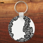 Vintage Rose Schlüsselanhänger (Vorderseite)