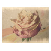 Vintage Rose schöne Abbildung Notizblock (Vorderseite)