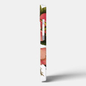 Vintage Rose Schöne rosa botanische Case-Mate iPhone Hülle (Rückseite / Links)