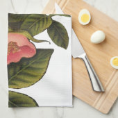 Vintage Rose Schöne rosa botanische Küchentuch (Viertel Falte)