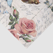 Vintage Rose Seidenpapier (Ausschnitt)
