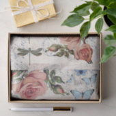 Vintage Rose Seidenpapier (Geschenk)