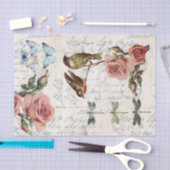Vintage Rose Seidenpapier (Handwerk)
