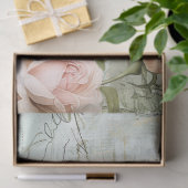 Vintage Rose Seidenpapier (Geschenk)