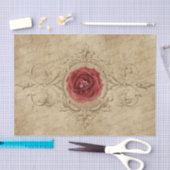 Vintage Rose Seidenpapier (Handwerk)