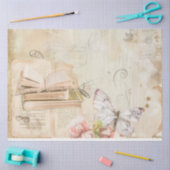 Vintage Rose Seidenpapier (Basteln)