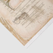 Vintage Rose Seidenpapier (Ausschnitt)