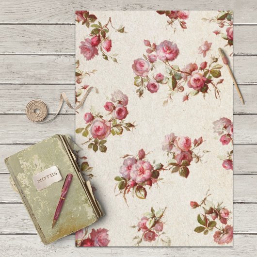 Vintage Rose Seidenpapier