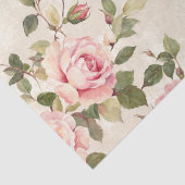 Vintage Rose Seidenpapier (Detail)