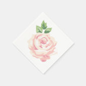 Vintage Rose Serviette (Ecke)