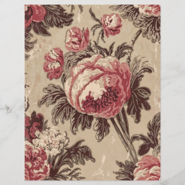 Vintage Rose Shabby Chic (Vorderseite)