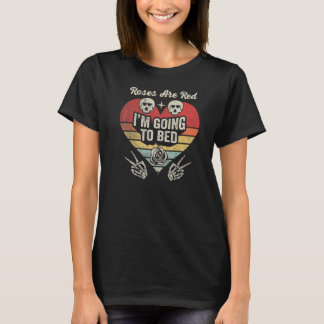 Vintage Rose sind rot, ich werde Valentine' bezahl T-Shirt