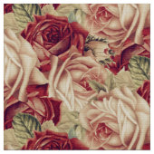 Vintage Rose Stoff (Nahaufnahme)