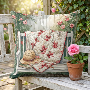 Vintage Rose Swing mit Quilcharme Kissen