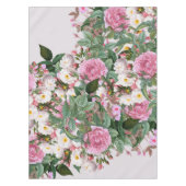 Vintage Rose Tablette Tischdecke (Vorderseite)
