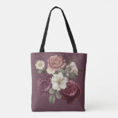 Vintage Rose Tasche (Rückseite)