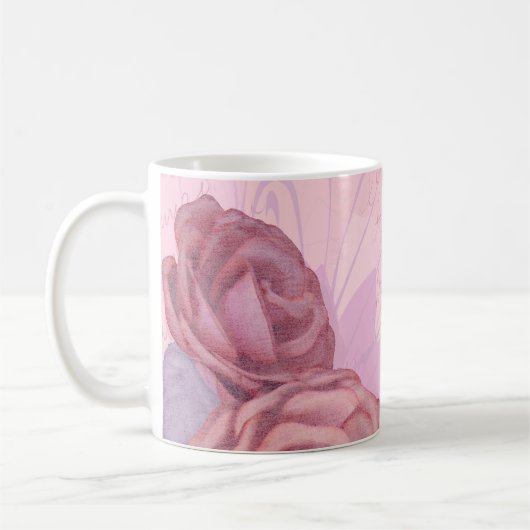 Vintage Rose, Tasse (Links)