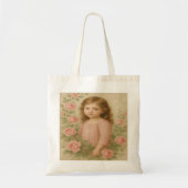 Vintage Rose Tragetasche (Vorne)