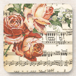Vintage Rose Trio & Music Untersetzer