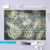 Vintage Rose und Angel Wing Tissue Seidenpapier (Handwerk)