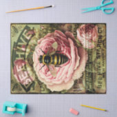 Vintage Rose und Dekoupage Tissue Seidenpapier (Basteln)