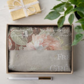 Vintage Rose und französisches Ephemera Decoupage Seidenpapier (Geschenk)