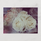 VINTAGE ROSE V POSTKARTE (Vorderseite)