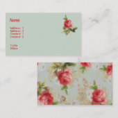 Vintage Rose - Visitenkarte (Vorne/Hinten)