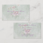 Vintage Rose Visitenkarte (Vorne/Hinten)