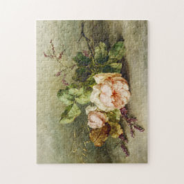 Vintage Rose von Margaretha Roosenboom Puzzle