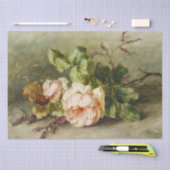 Vintage Rose von Margaretha Roosenboom Seidenpapier (Handwerk)