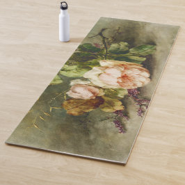 Vintage Rose von Margaretha Roosenboom Yogamatte