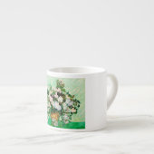 Vintage Rose von Vincent Van Gogh (1890) Espressotasse (Vorderseite Rechts)