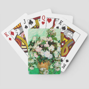 Vintage Rose von Vincent Van Gogh (1890) Spielkarten