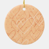 Vintage Rosebude, Ziergegenstände Keramikornament (Hinten)