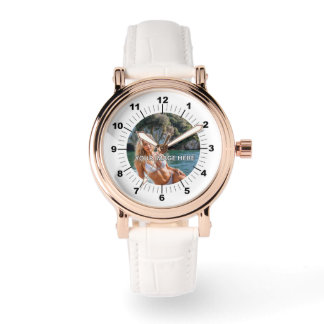 VINTAGE! 🌸 Roségoldene weiße Uhr