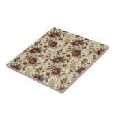 Vintage-Rosen-Blumenmuster - Blumen-Design Fliese (Seite)