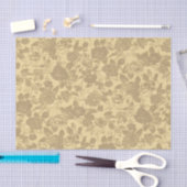 Vintage Rosen-Blumenmuster Seidenpapier (Handwerk)