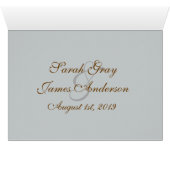 Vintage Rosen, die Tabellensitzplätze wedding sind (Innenansicht Horizontal (Unten))