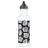 Vintage Rosen Edelstahlflasche (Rechts)