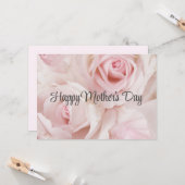 Vintage Rosen Elegant Bouquet Muttertag Karte (Vorderseite/Rückseite Beispiel)