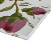 Vintage-Rosen-Eleganz Schneidebrett (Ecke)