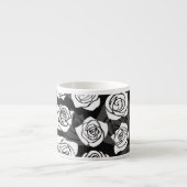 Vintage Rosen Espressotasse (Vorderseite)