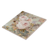 Vintage Rosen Fliese (Seite)