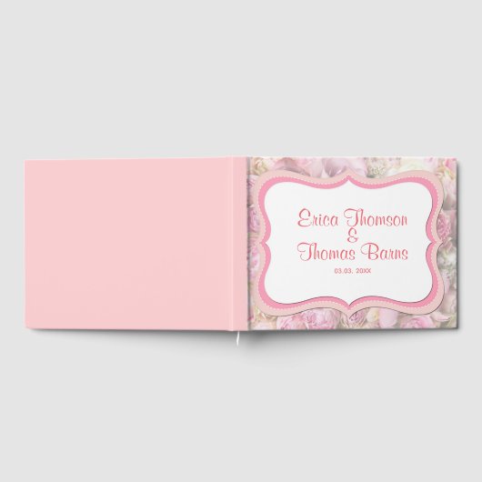 Vintage Rosen Gästebuch (Voll)