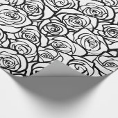 Vintage Rosen Geschenkpapier (Ecke)
